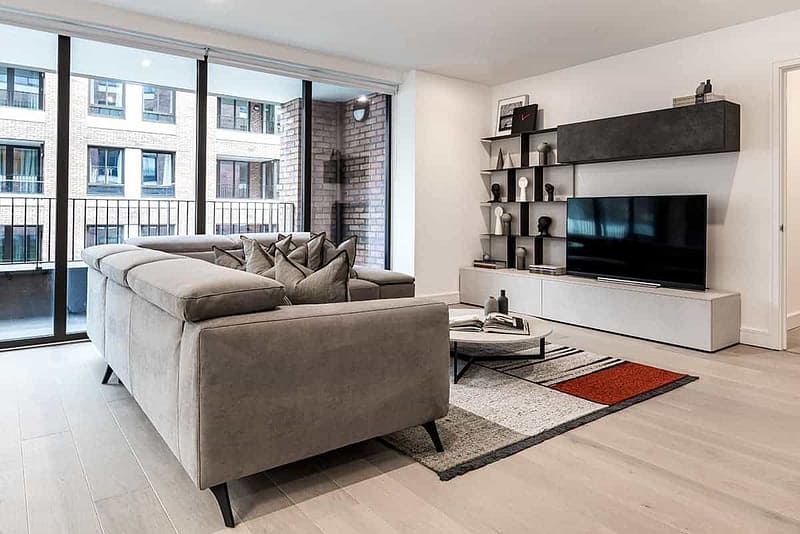 Shoreditch Apartment Lounge & TV