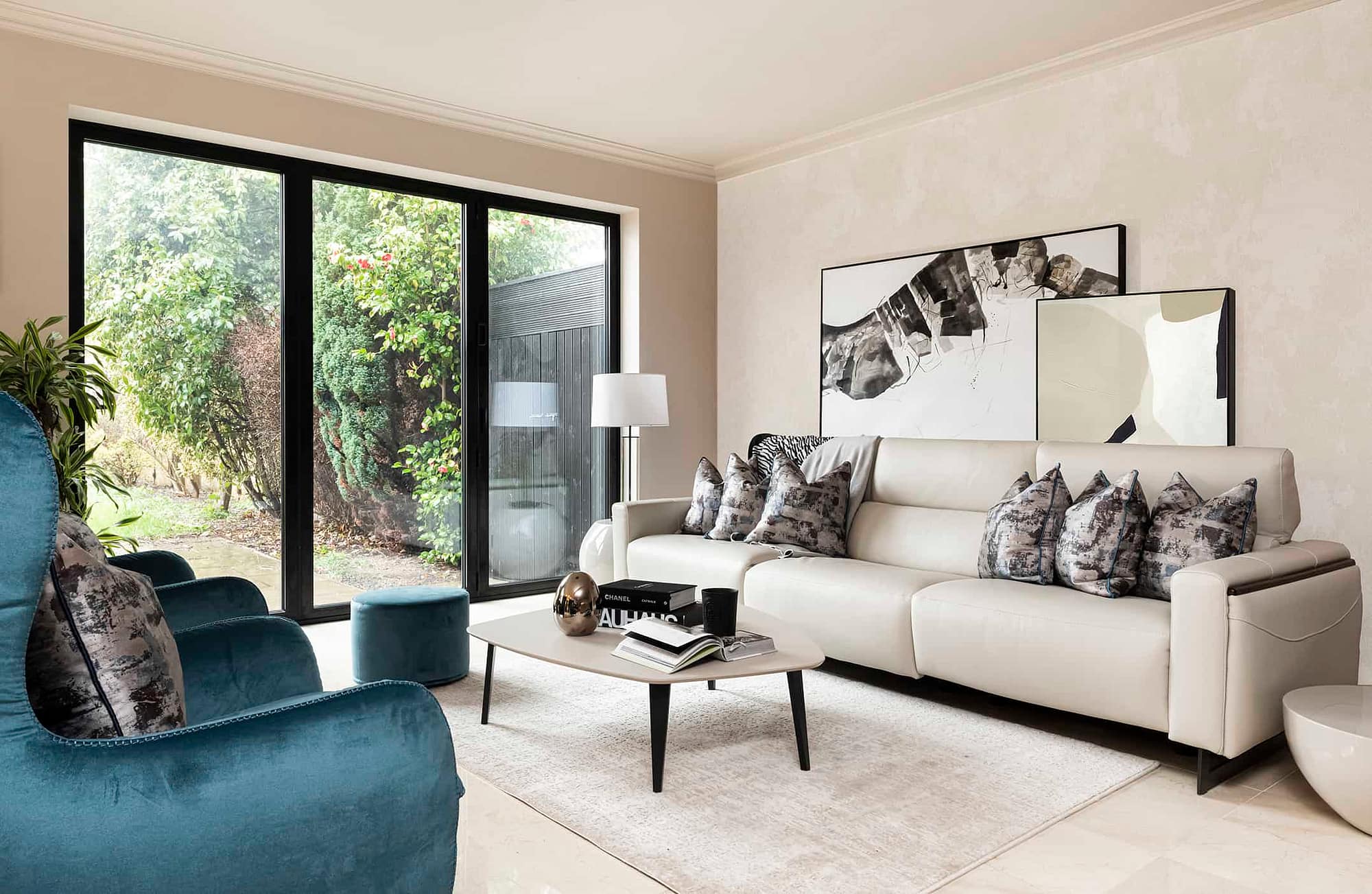 Living Room Interiors design Osterley