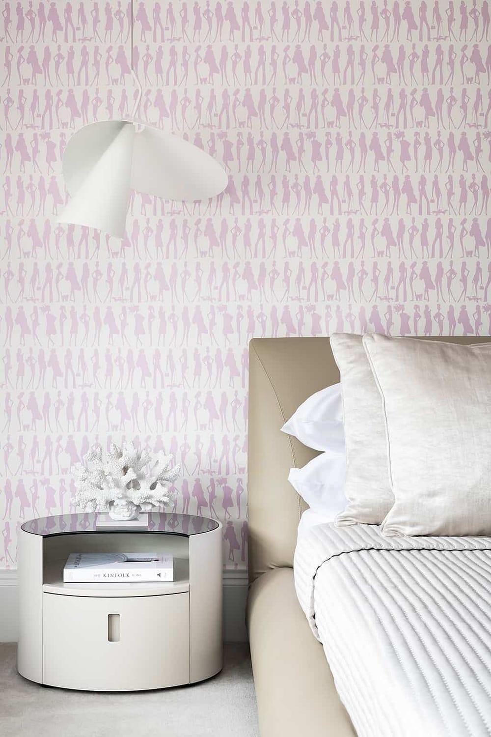 Brentwood Interior Design for a Bedroom Wallpaper