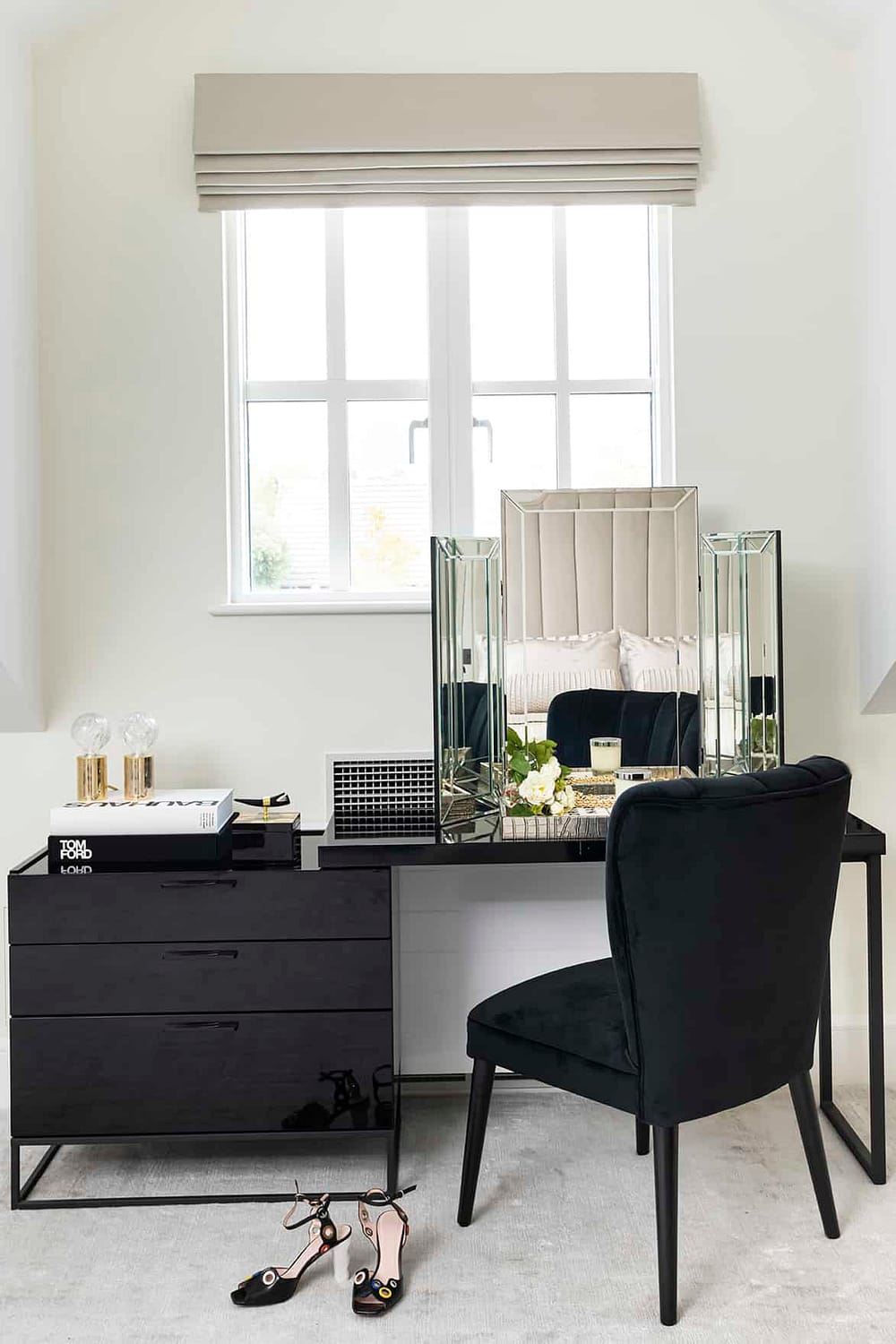 Wimbledon Interior Design for a Vanity in a Dressing Room
