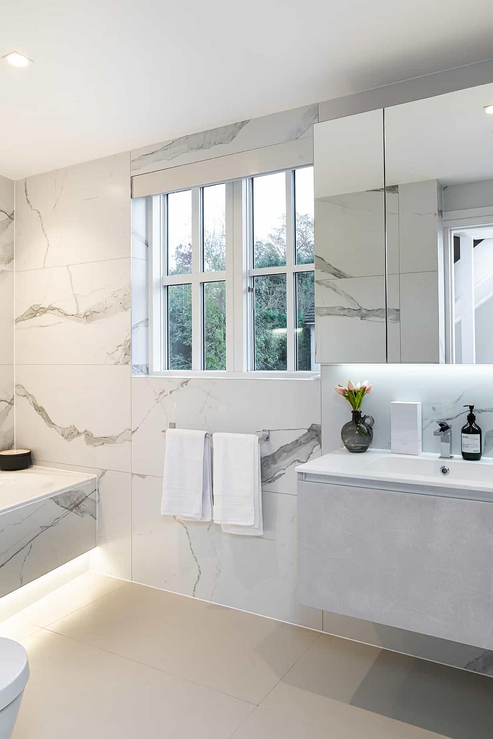 Interior Design in Wimbledon with Family Bathroom