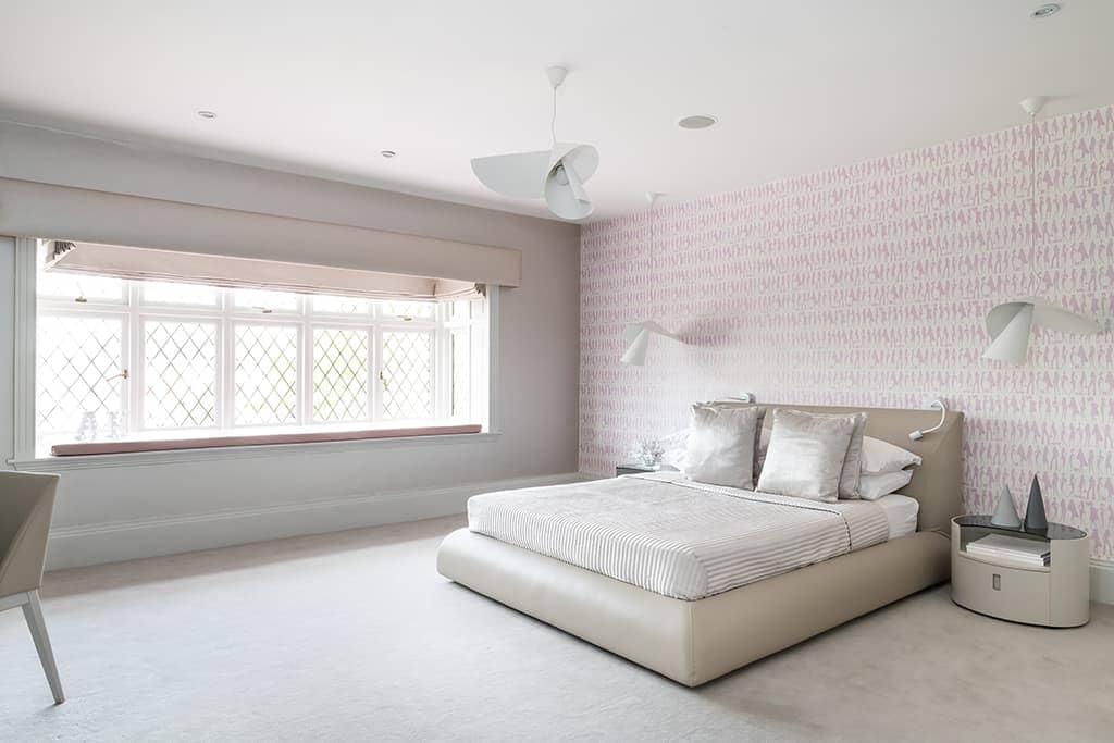 Bedroom design by our Interior Designer in Brentwood