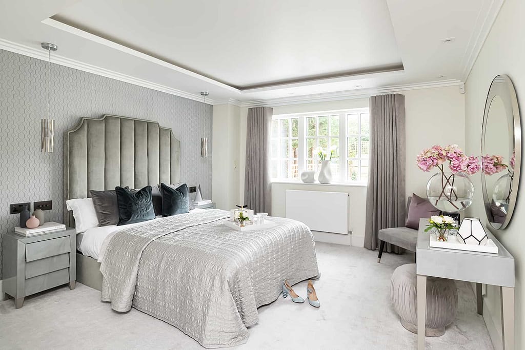 Wimbledon Interior Design Project for a Large Guest Room