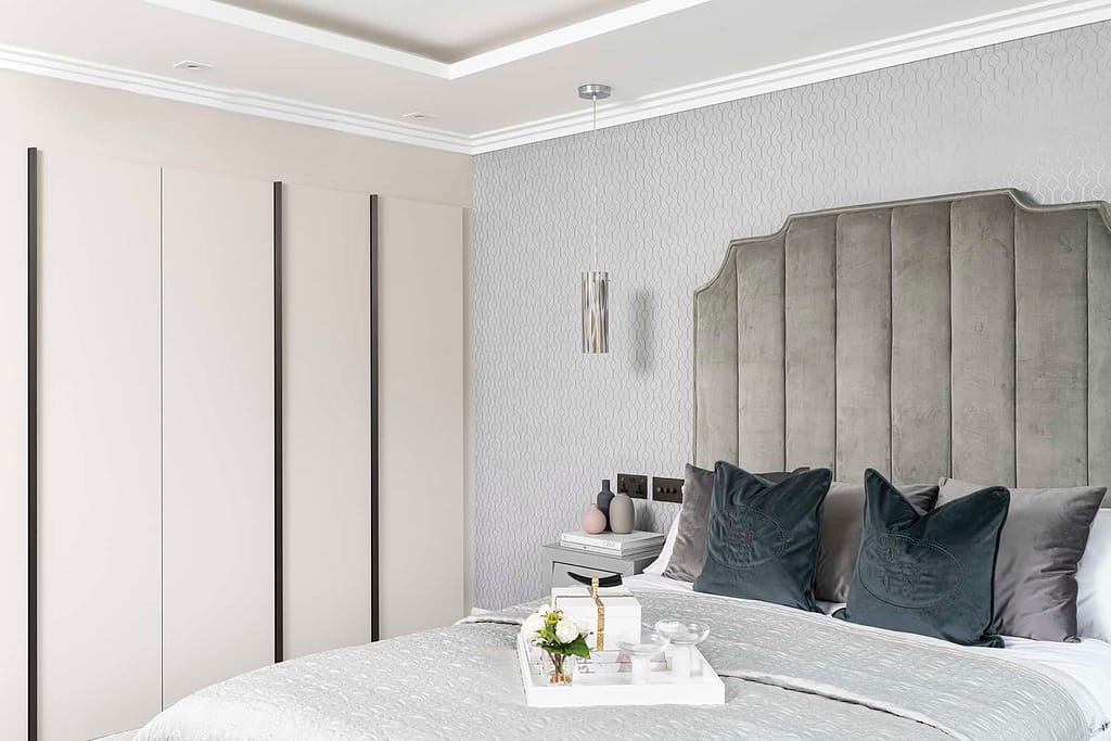 Wimbledon Interior Design for a Guest Bedroom Wardrobe