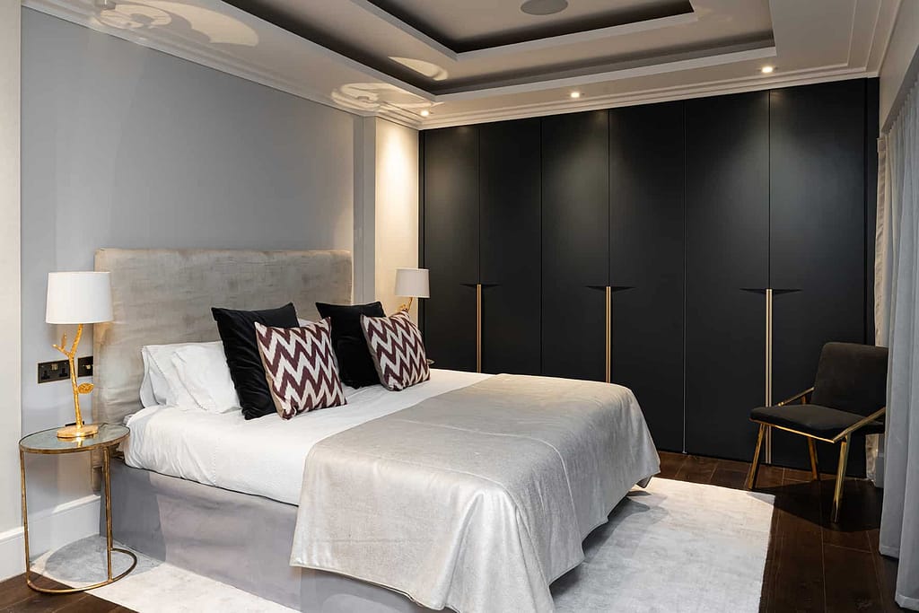 Wimbledon Interior Design for a Master Bedroom