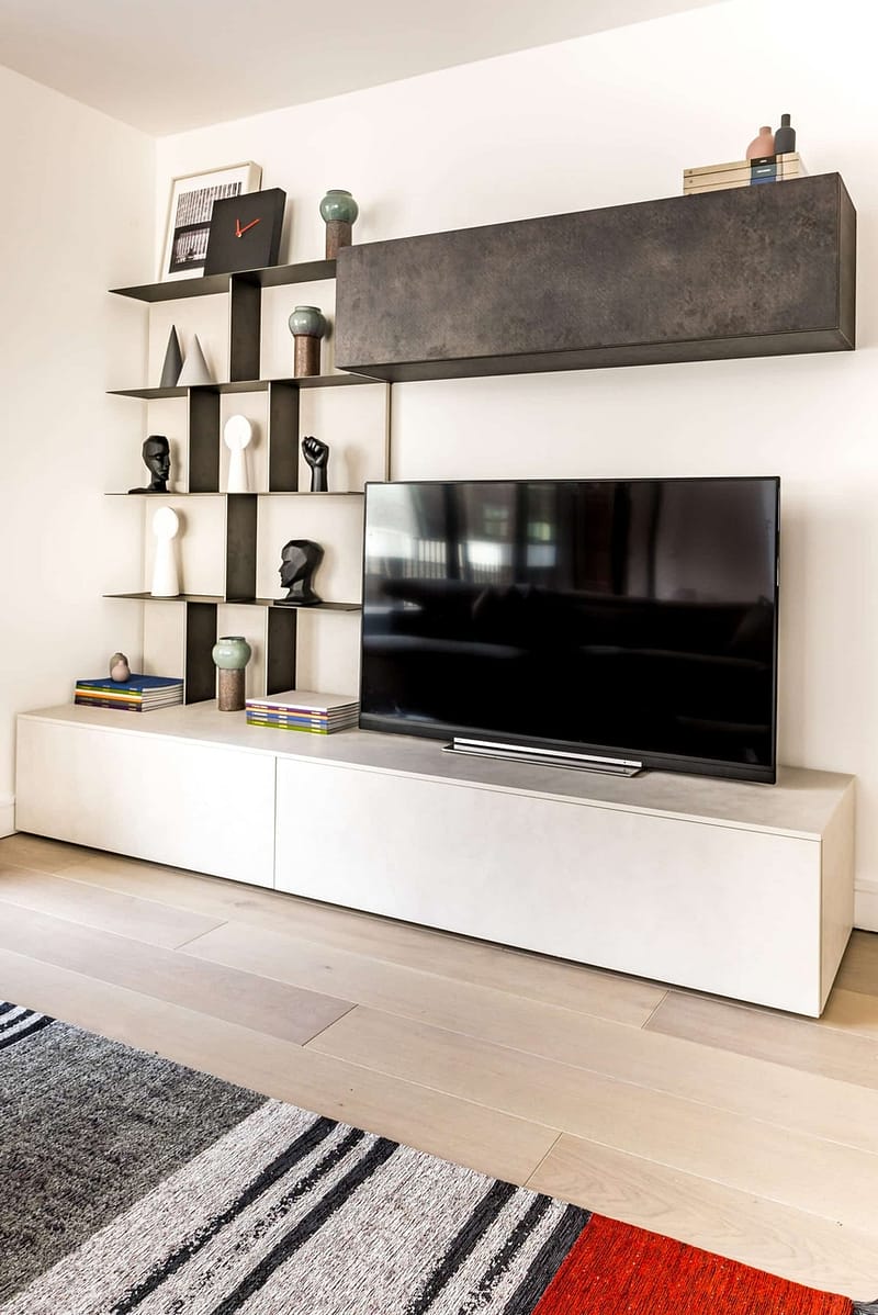 Interior Design in Shoreditch for a TV Wall