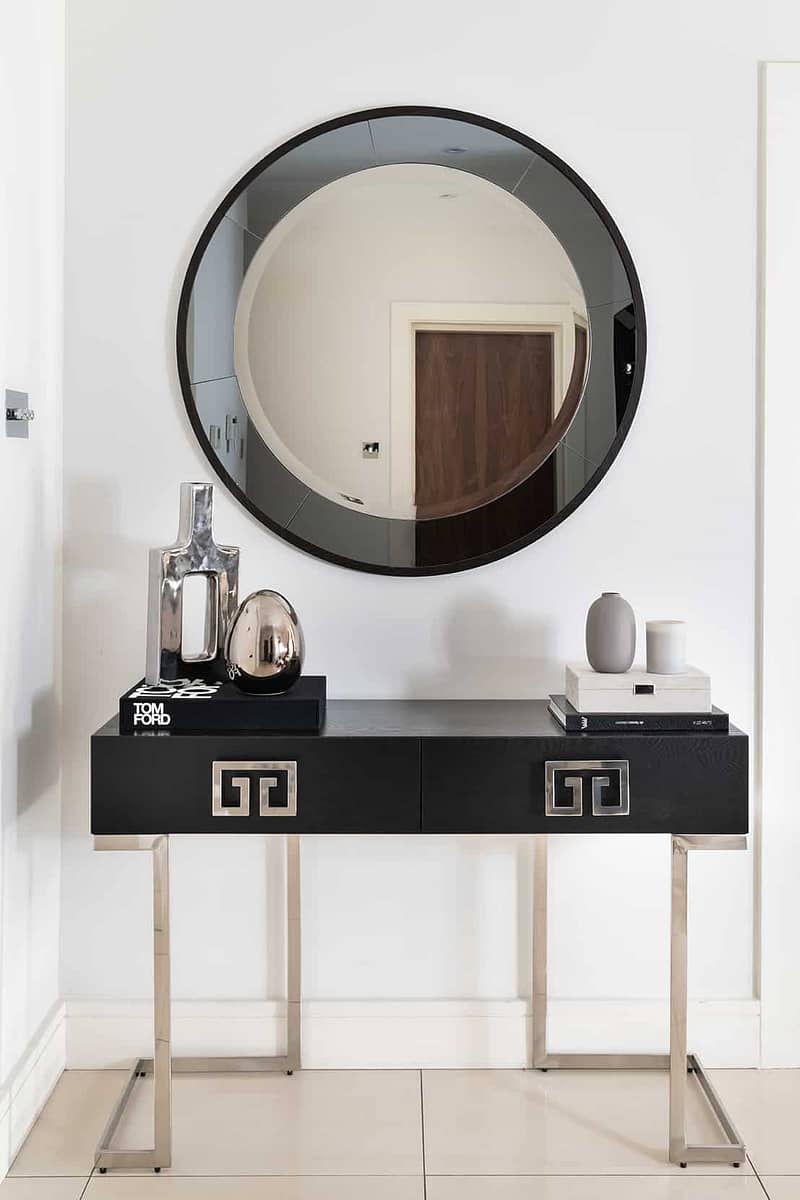 Stanmore Interior Design for a hallway mirror