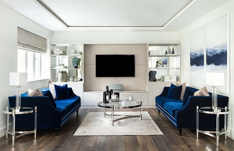 Loughton Interior Design for a Living Room