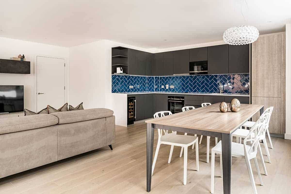 Shoreditch Interior Design Apartment Kitchen