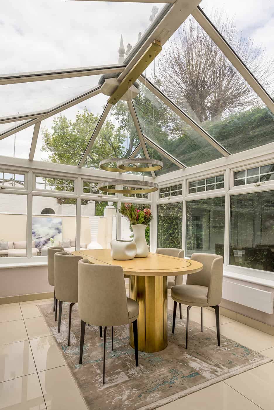 Woodford Interior Design Project for a Garden Conservatory