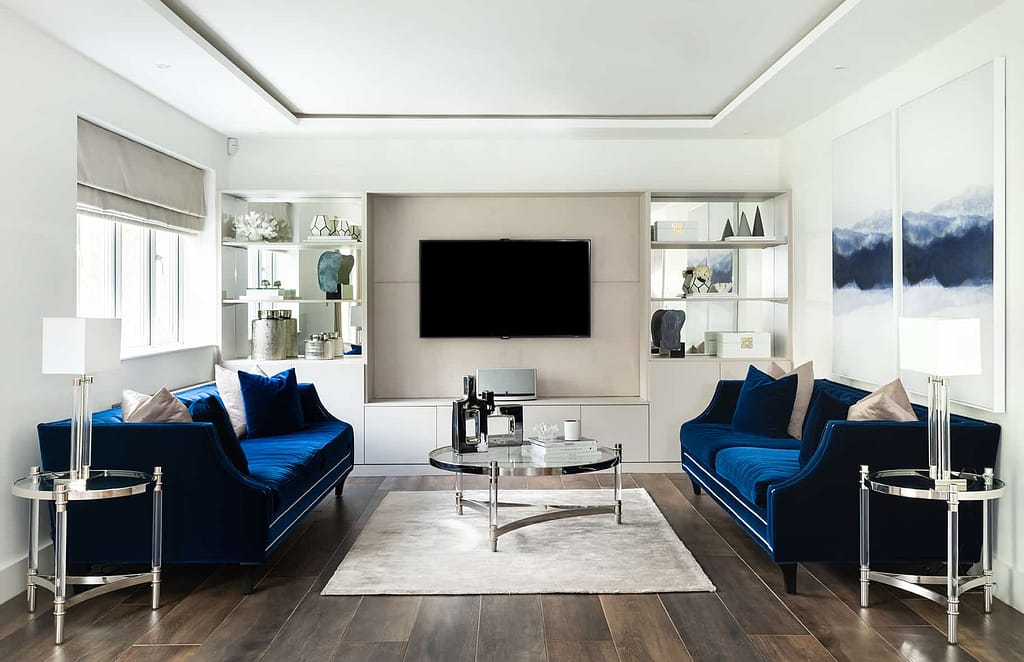 Loughton Interior Design for a Living Room