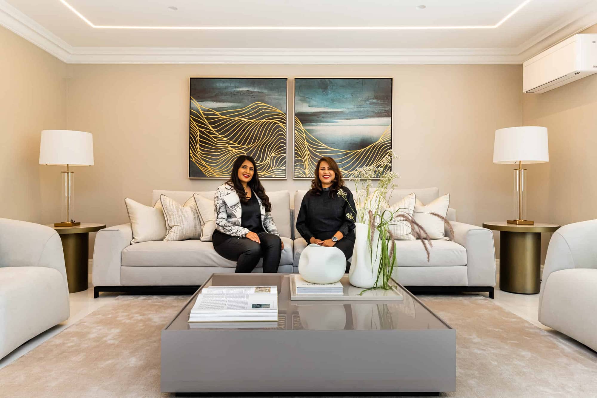 Vandana and Megha, our Interior Designers in Potters Bar