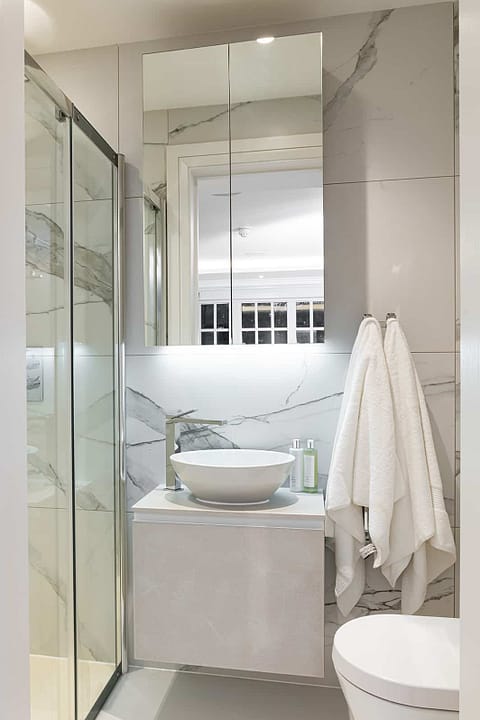 Mirror of Ensuite Bathroom - Wimbledon Show Home