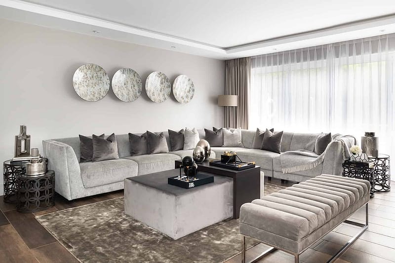 Loughton Interior Design for Living Room Sofas
