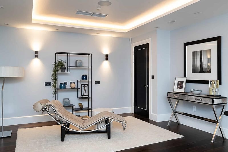Wimbledon Interior Design for a Basement Lounge