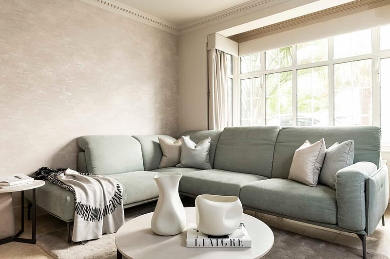 Living Room design by our Interior Designer in Totteridge